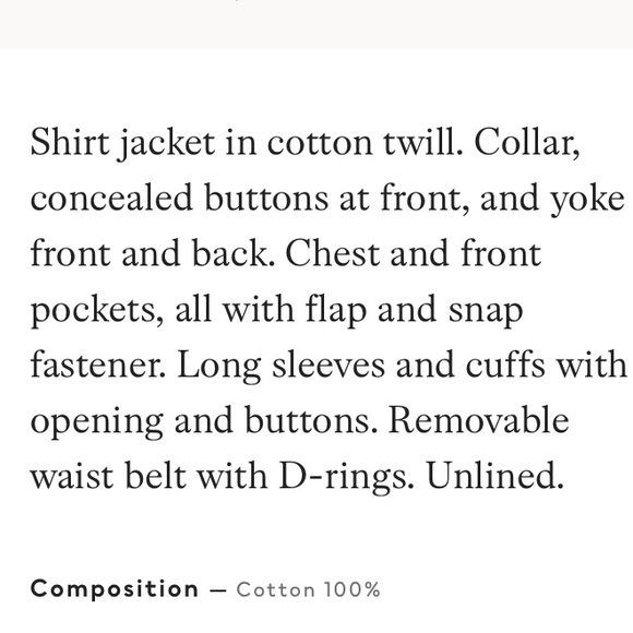 DIVIDED BY H&M WOMENS BELTED SHIRT JACKET IN BEIGE - Picture 10 of 10